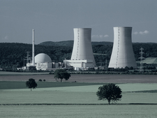 Bild eines Kernkraftwerk