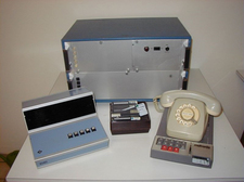 MWS1 – Central unit with display unit, telephone and automatic dialling device